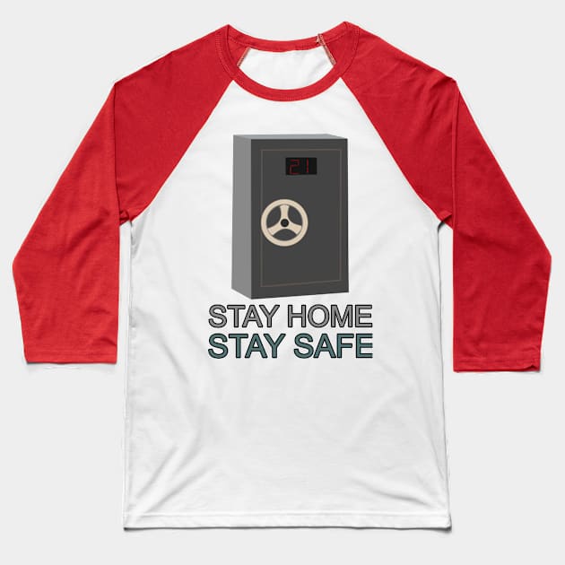 Safe Baseball T-Shirt by momomoma